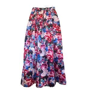 Nights By Teeze Me Formal Gown Floral Skirt Size 7